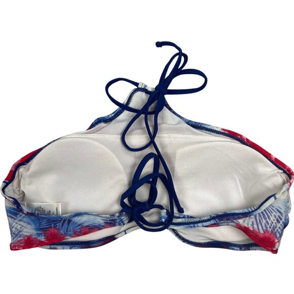 Malibu Dream Girl Bandeau Bikini Top Women's Adjustable Strap Size Large L - Picture 2 of 5